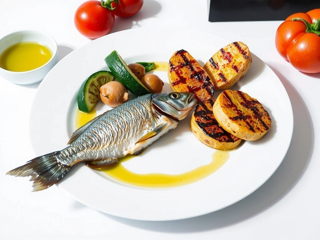 Menu d'été méditerranéen